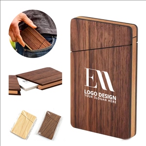 Solid Wood Card Holder
